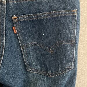 Vintage Orange Tab Levi’s Flares